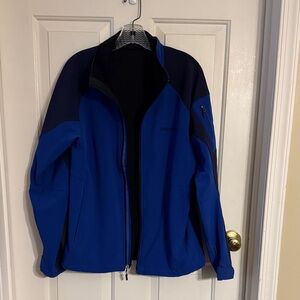 Marmot Men's Dual-Tone Blue Performance Jacket